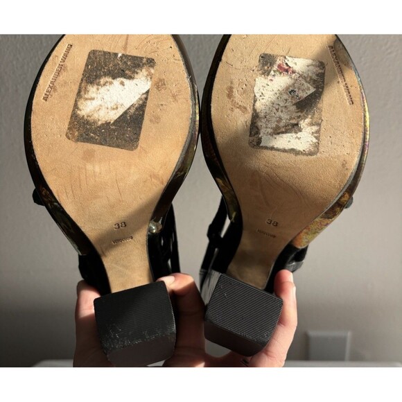 Alexander Wang Heels Sandals Suede Size 38 - Picture 12 of 12